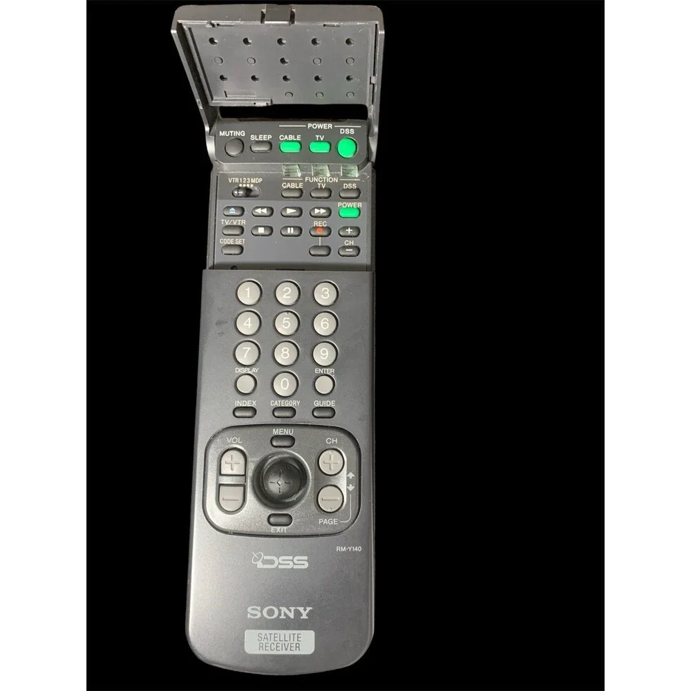 DSS SONY RM-Y140 Satellite Receiver Remote Control - Tested, Works!